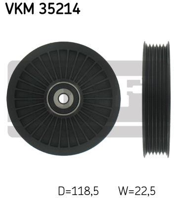 Galet enrouleur de courroie d'accessoire SKF VKM 35214